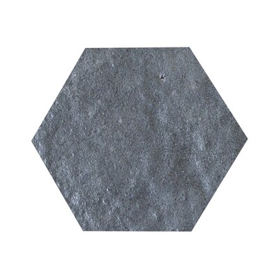 Antracite Glossy Hexagon Ceramic Tile 4