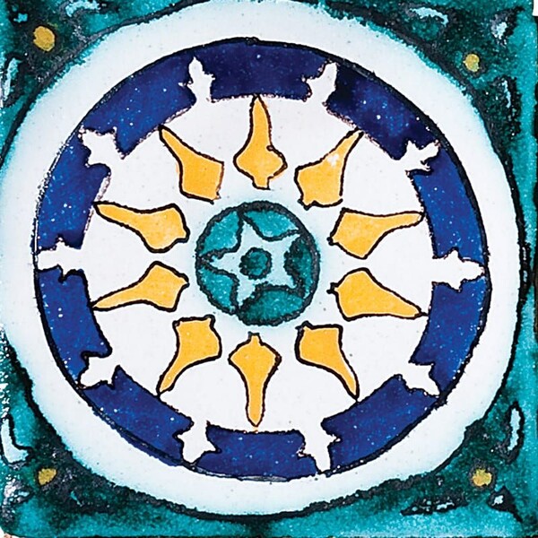 ma3 D Glazed Ceramic Tile 4×4 Image