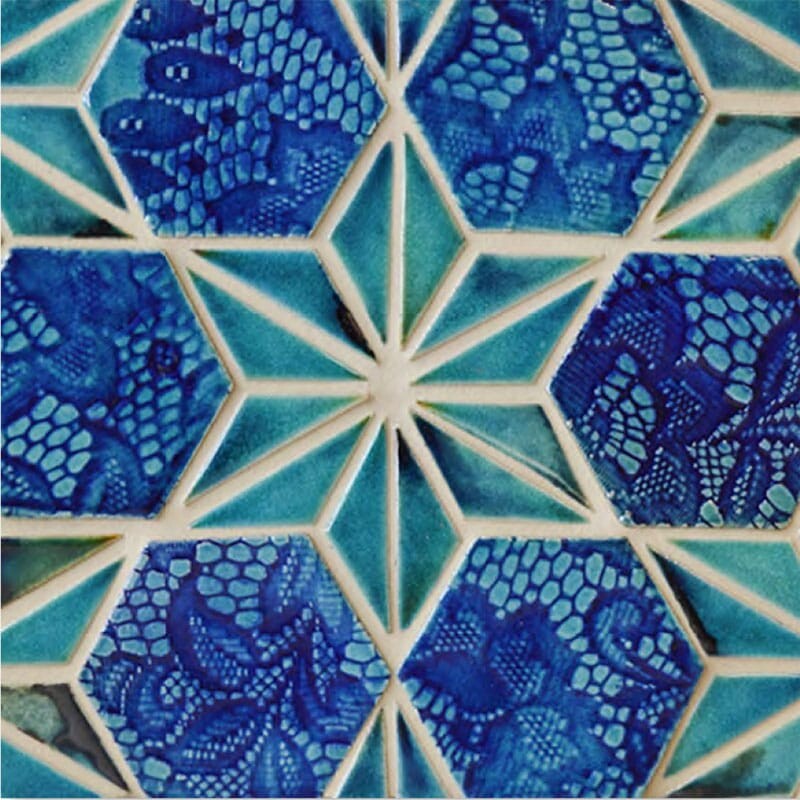 Antigua Glazed Ceramic Mosaic 12x12