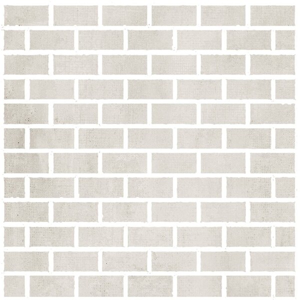 Runway Blanc Honed 1×2 Porcelain Mosaic 12×12 Image