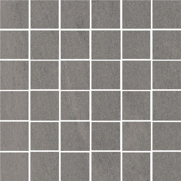 Mosaico in porcellana Atelier grigio oliva levigato 2×2, immagine 12×12