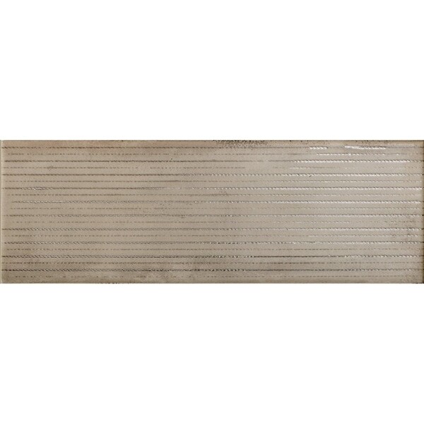 Nat Glossy Ceramic Wall Decos 4×12 Image