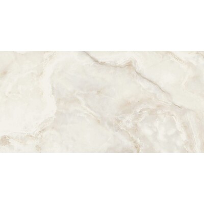 Carrara Onyx Grey Honed Marble Look Porcelain Tile 24x48