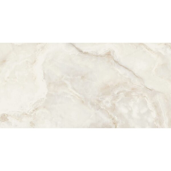 Carrara Onyx Grey Polished Porcelain Tile 24×48 Image