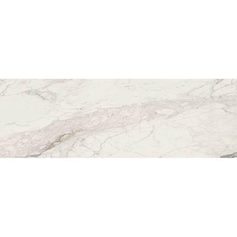 Calacatta Renoire Polished Subway Marble Look Porcelain Tile 4x12