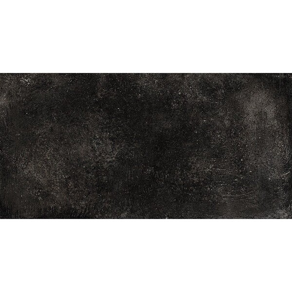 London Black Honed Porcelain Tile 24×48 Image