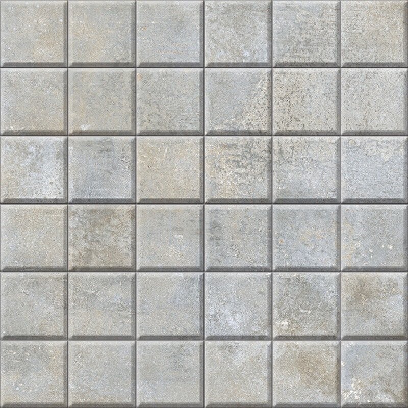 Stockholm Greige Honed 2×2 Porcelain Mosaic 12×12 Image