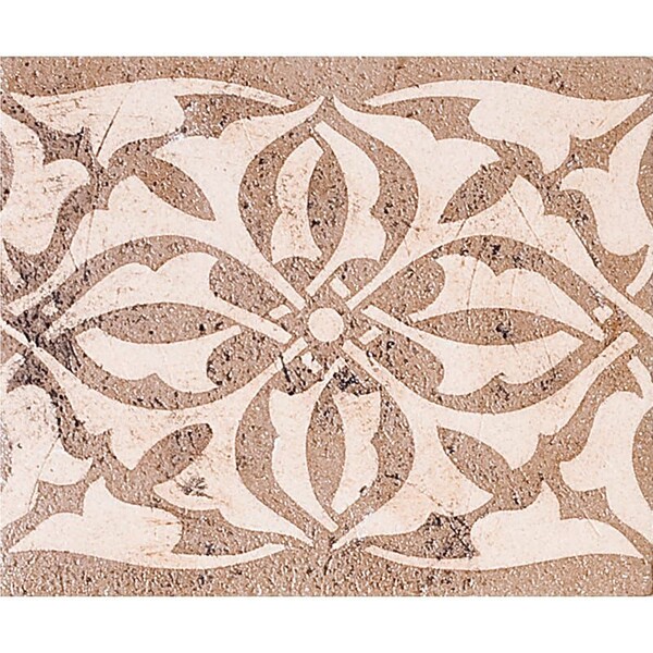 Millefleurs-17a Glazed Ceramic Borders 5×6 Image