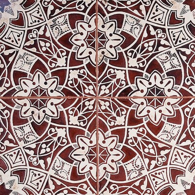 Mohandas-60 Glazed Ceramic Tile 6x6