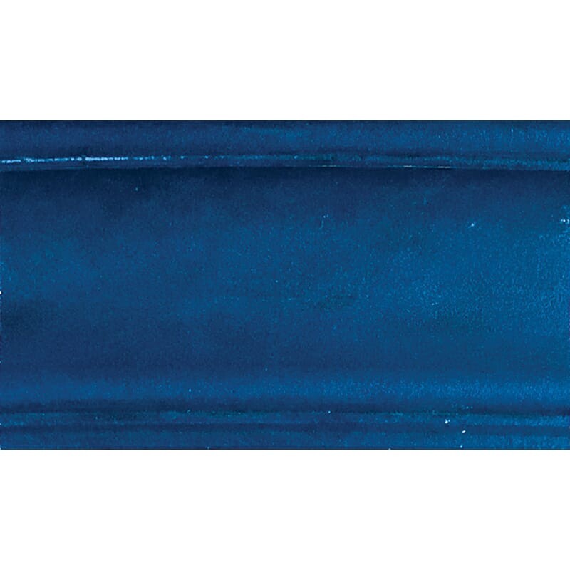 Overlay Biscuit, Lapis Glazed Cove Crown Ceramic Moldings 3 1/4×6 Image