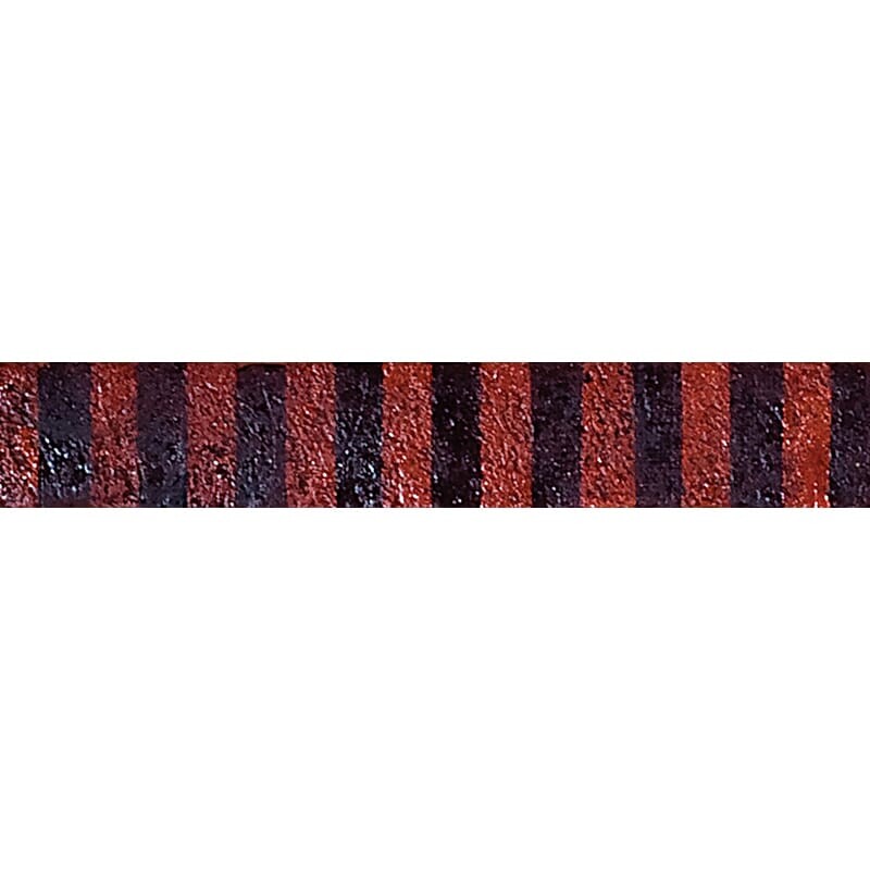 Red Clay Burnt Red Glazed Wessex Ceramic Borders 1x6