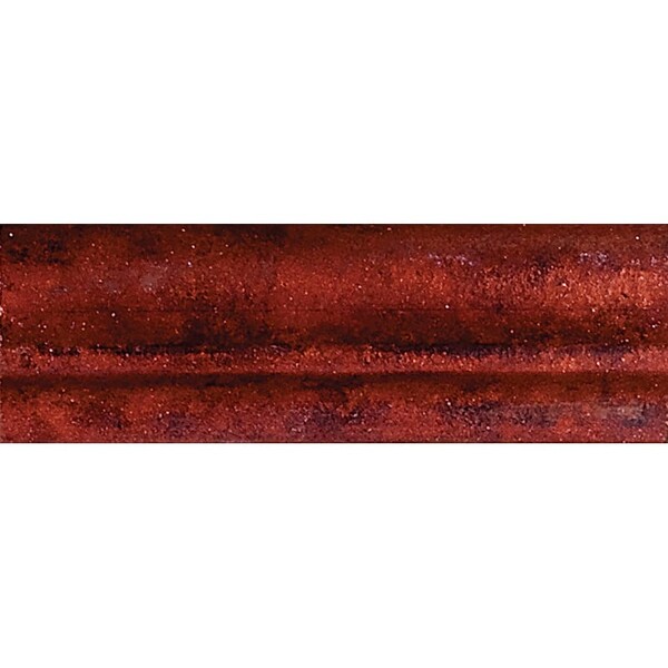 Red Clay Glazed Ogee Ceramic Moldings 2×6 Image