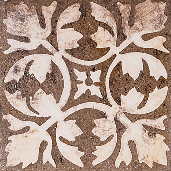 Yorkshire Stoker Gray Creamware Glazed Ceramic Tile 4×4 Image