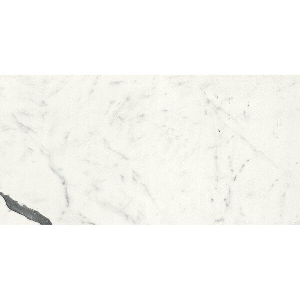 Bianco Statuario Polished Porcelain Tile 12×24 Image