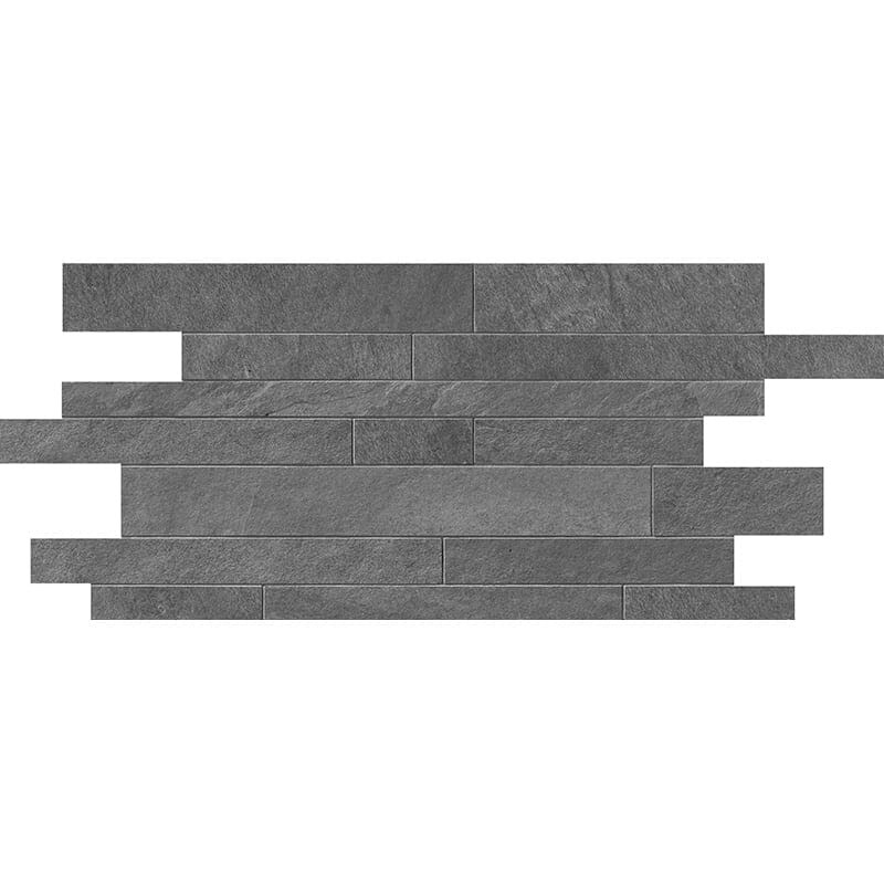 Mosaico de porcelana Muretto natural Gray Flow 12×24 Imagem