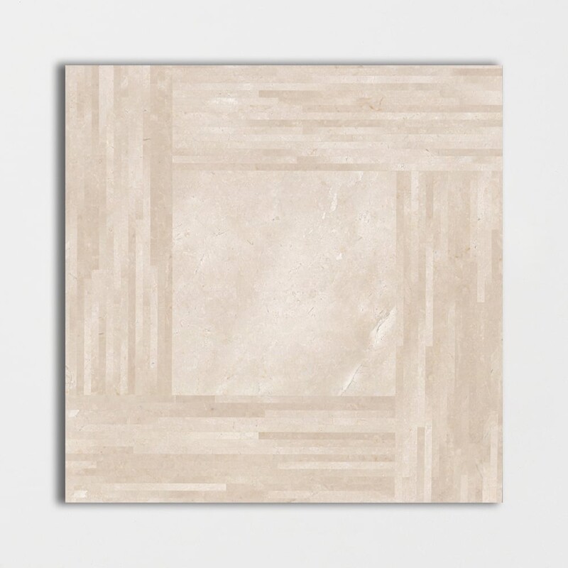 Marfil Supreme Polished Downtown Marble Patterns 24x24
