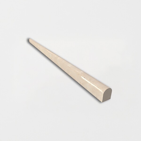 Latte Polished Pencil Marble Moldings 3/4×24 Image