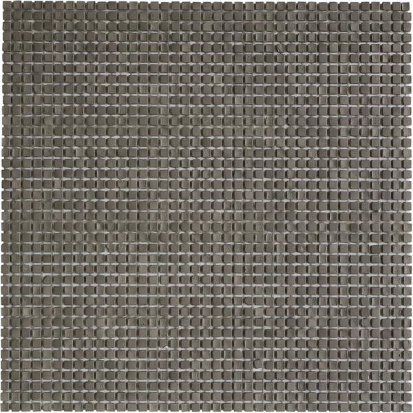 Fango Matte 1/4×1/4 Recycle Glass Mosaic 11 1/2×11 1/2 Image