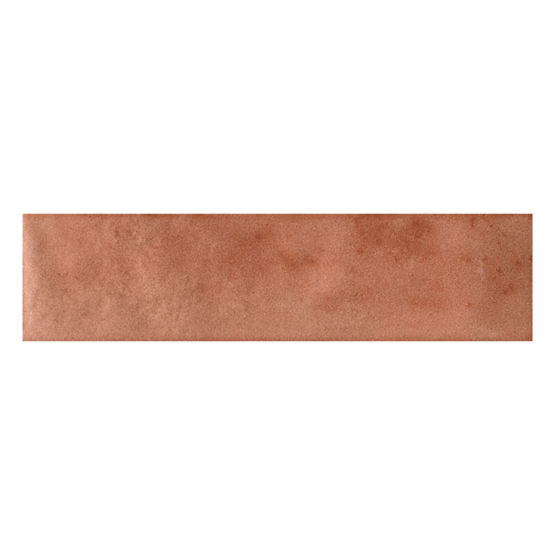 Soda Rosa Corallo Glossy Glazed Porcelain Tiles 2 1/2x9 1/2
