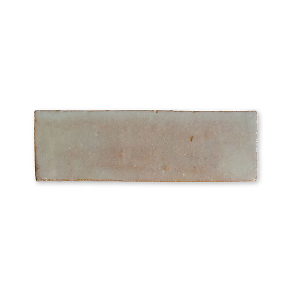 Gris Beige Glossy Zellige Tile 2×6 Image