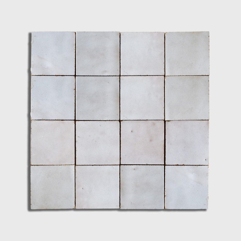 Blanc Fes Glossy Zellige Mosaic 11 1/4x11 1/4