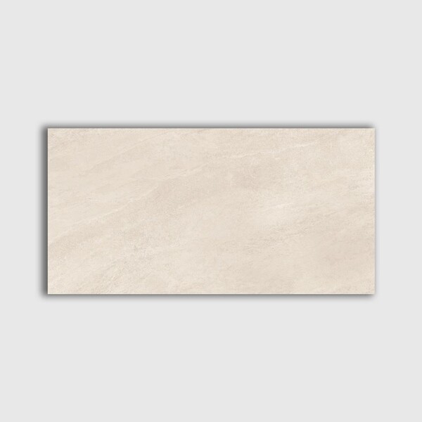 Piastrella in gres porcellanato color avorio naturale 12×24 cm (immagine)