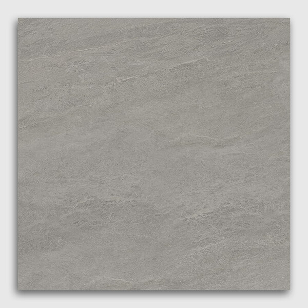 Light grey matte porcelain tile for minimalist interiors by Country Floors