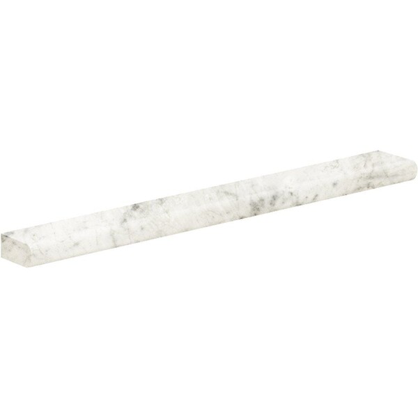 Imagem natural dos moldes 3×24 da porcelana de Bianco Carrara Battiscopa