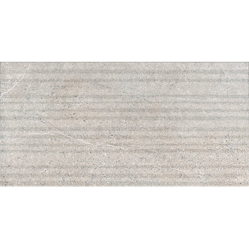 Rock Gray Textured Porcelain Accent Tiles 12x24