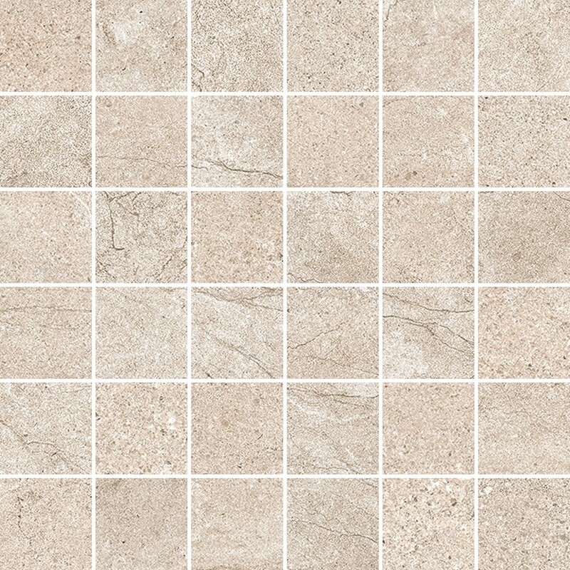 Sand Moon Matte 2x2 Porcelain Mosaics 12x12