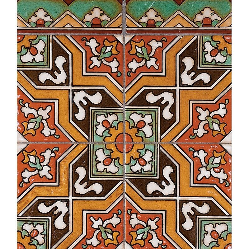 101 Glazed Malibu X Ceramic Tile 6x6