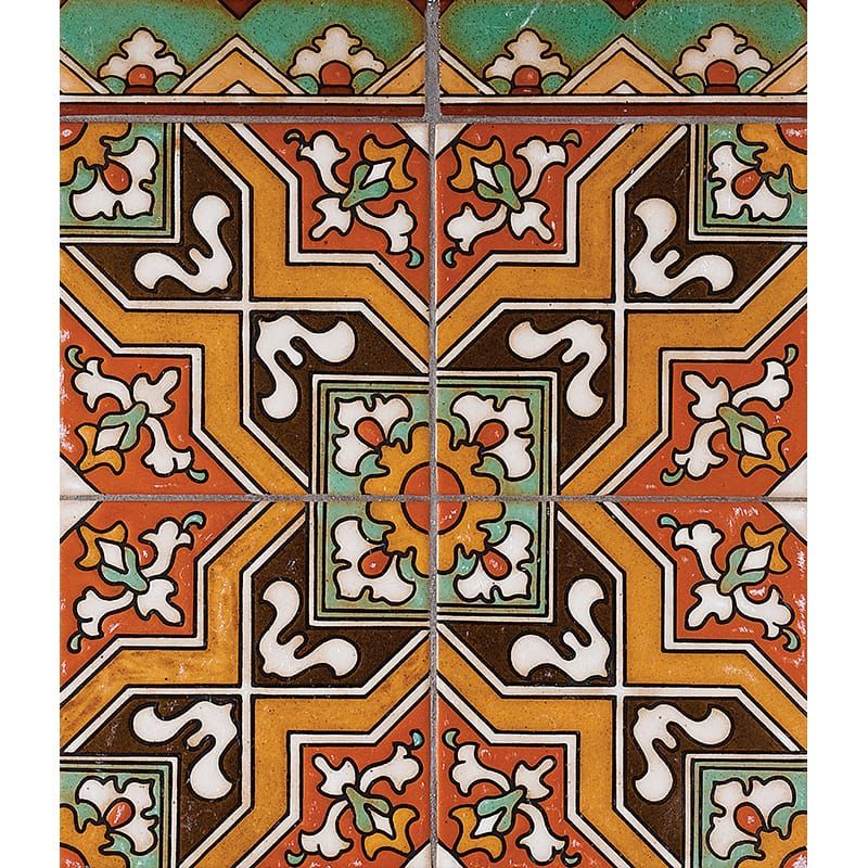 101 Glazed Malibu X Ceramic Tile 6x6