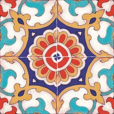 Design 151 Glazed Ceramic Tile 6x6
