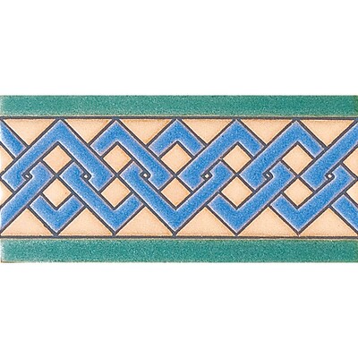 157 A Glazed Ceramic Borders 3x6