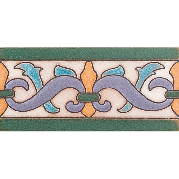 153 B Glazed Ceramic Borders 3x6