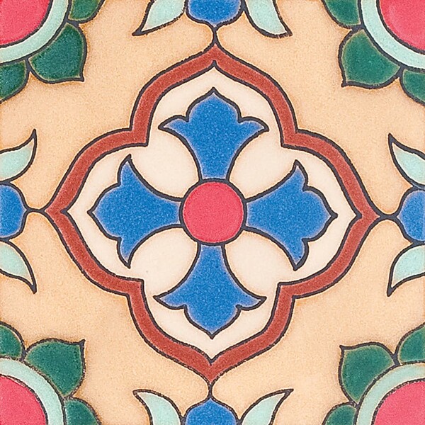 394 A Glazed Ceramic Tile 6×6 Image