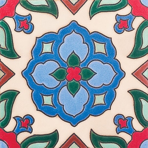 507 A Glazed Ceramic Tile 6×6 Image