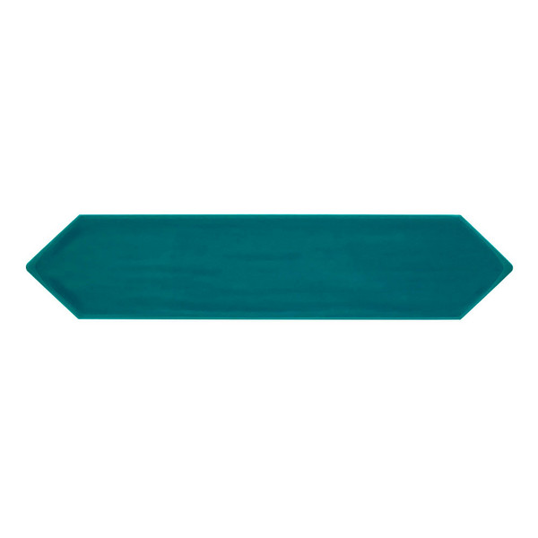Roca Flow Peacock Green Polished Ceramic Tiles 3×12