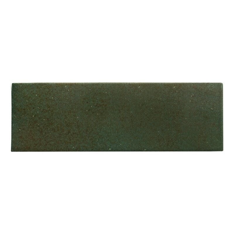 Tefusee Green Glossy Ceramic Tile 4×12 Image