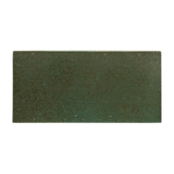 Tefusee Green Glossy Ceramic Tile 3×6 Image