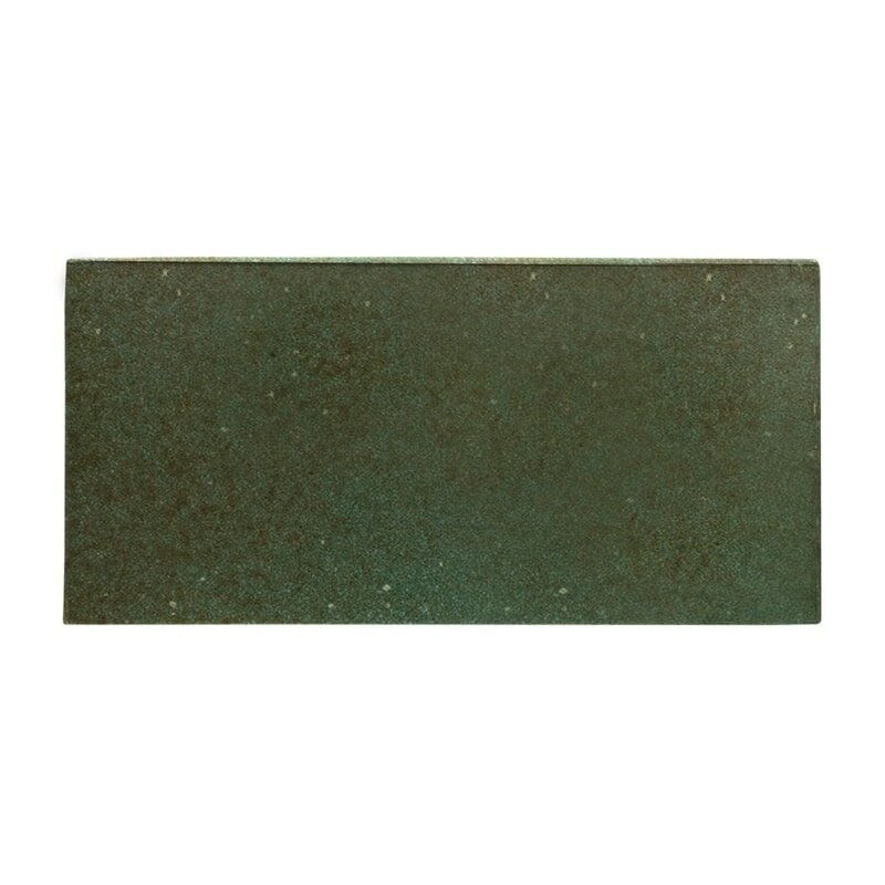 Tefusee Green Glossy Ceramic Tile 3×6 Image