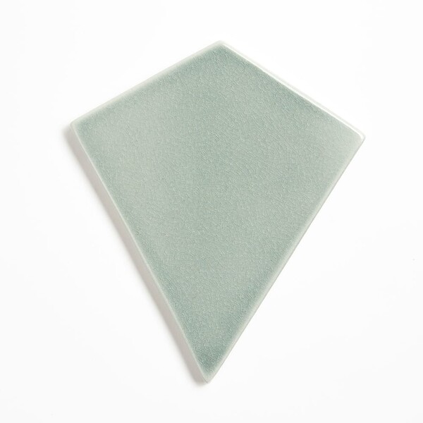 Hyacinth Crackled Diamante Ceramic Wall Decos 6×6 Image