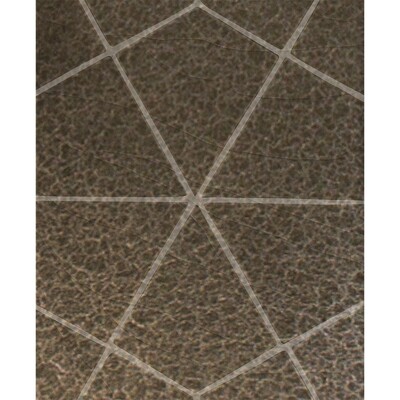 Bronze Metallic Diamante Ceramic Wall Decos 6×6 Image