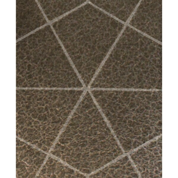 Bronze Metallic Diamante Ceramic Wall Decos 6×6 Image