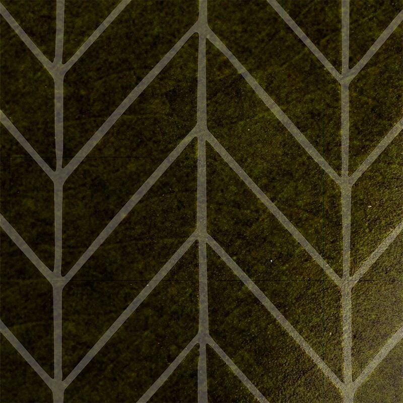 Corso Glossy Chevron Ceramic Wall Decos 2×6 Image