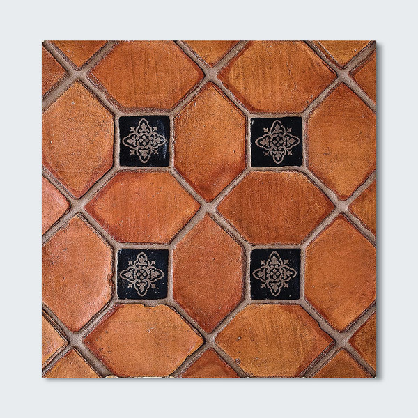 Picket Ohs Waxed Terracotta Tile 3×5 Image