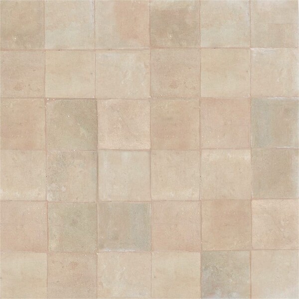 Beige Honed Midan Zellige Ceramic Mosaic 11 3/4×11 3/4 Image
