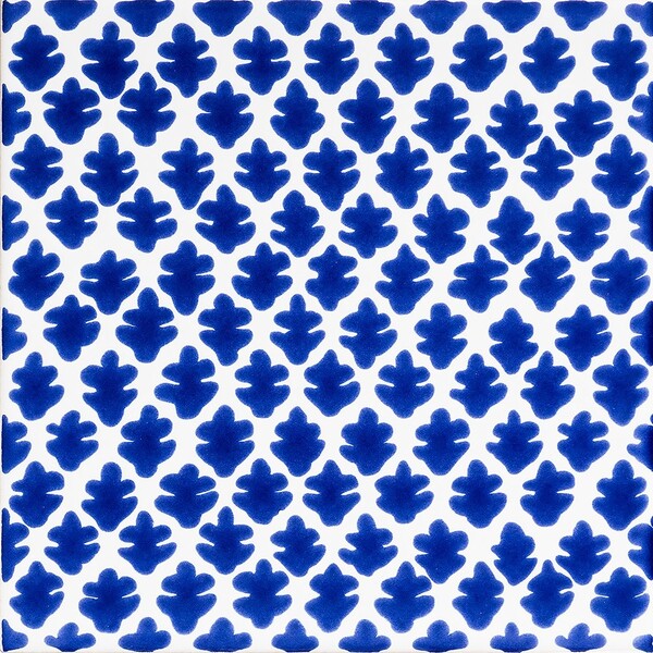 Snow White, Iris Glossy Burmese Ceramic Tile 6×6 Image
