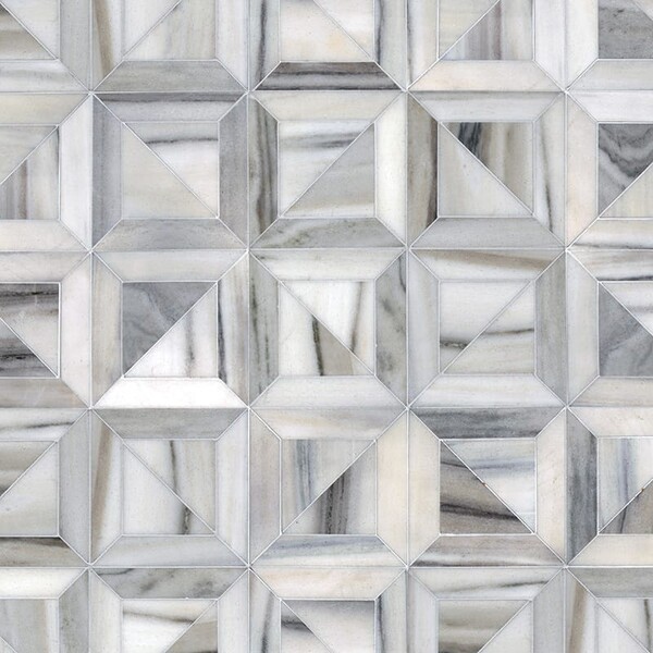 Horizon Honed Newman Marble Mosaic 11 3/4x11 3/4