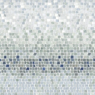 Blue Macauba, Kays Green, Ming Green, Ce Multi Finish Mist Marble Mosaic Custom